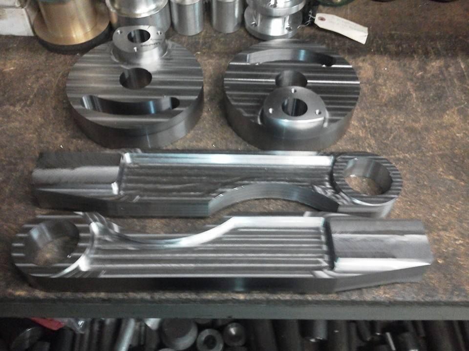 Factory replacement parts, previously made as castings